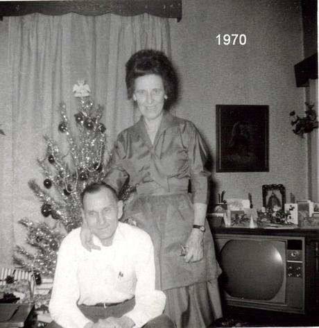 Ranchero Tacos Aunt Irene and Uncle Ray at Christmas