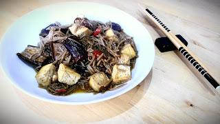Tofu & aubergine soba noodles