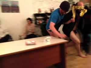 Extraordinarily original acts at the Edinburgh Fringe yesterday Midnight Mayhew in Edinburgh last night - Don’t ask