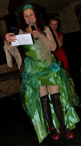 Extraordinarily original acts at the Edinburgh Fringe yesterday Ursula wins award (photo courtesy of thecomedyscoop.com)