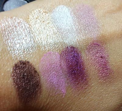 BH Cosmetics Party Girl Eye Shadow Palette Swatches BH Cosmetics Party Girl Eye Shadow Palette Swatches