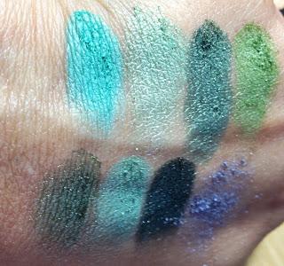 BH Cosmetics Party Girl Eye Shadow Palette Swatches BH Cosmetics Party Girl Eye Shadow Palette Swatches