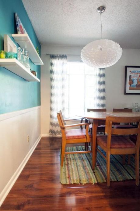An accurate guide to installing wood flooring in 5 easy and extremely helpful steps. midcenturydiningroom