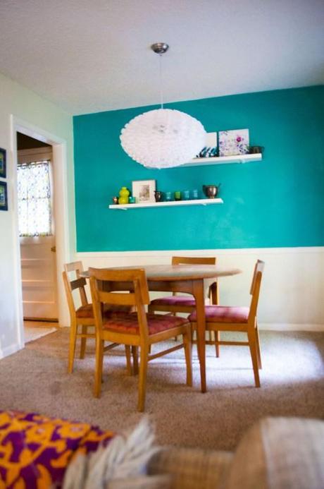 An accurate guide to installing wood flooring in 5 easy and extremely helpful steps. midcenturyeclecticdiningroom