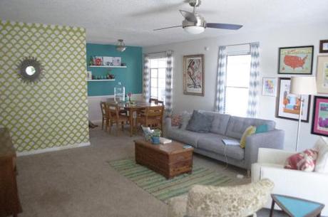 An accurate guide to installing wood flooring in 5 easy and extremely helpful steps. carpetinmidcenturylivingroom