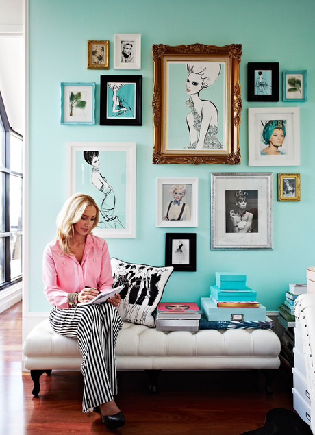 Inside the fabulous home of fashion illustrator Megan Hess
