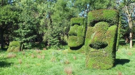 Mosaiculture 2013 at Montreal Botanical Garden Guardians of the Island - Mosaiculture - Montreal Botancial Gardens