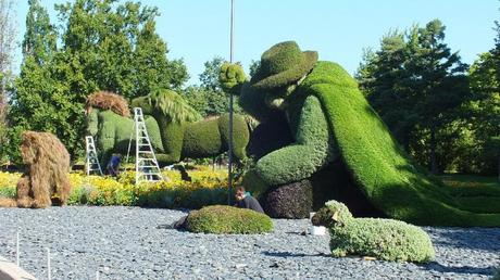 Mosaiculture 2013 at Montreal Botanical Garden The Man Who Planted Trees - Mosaiculture - Montreal Botancial Gardens