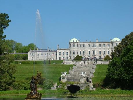Mosaiculture 2013 at Montreal Botanical Garden Powerscourt - south front of house - Ireland