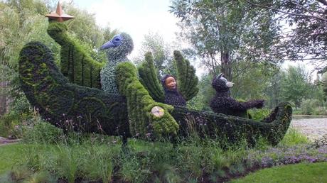 Mosaiculture 2013 at Montreal Botanical Garden Born With The Sun - Mosaiculture - Montreal Botancial Gardens