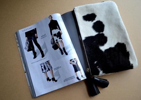 Givenchy's Pre-Fall 2013 | Monochrome Cow Print Givenchy's Pre-Fall 2013 | Monochrome Cow Print