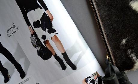 Givenchy's Pre-Fall 2013 | Monochrome Cow Print Givenchy's Pre-Fall 2013 | Monochrome Cow Print