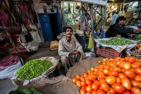 Beyond the Headlines – Pakistan Zindabad Vegetable stall