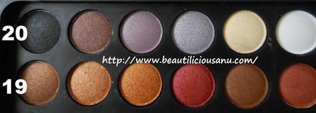 BH Cosmetics 120 Color Eyeshadow Palette ~ 2nd Edition : Swatches BH Cosmetics 120 Color Eyeshadow Palette ~ 2nd Edition : Swatches