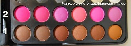 BH Cosmetics 120 Color Eyeshadow Palette ~ 2nd Edition : Swatches BH Cosmetics 120 Color Eyeshadow Palette ~ 2nd Edition : Swatches