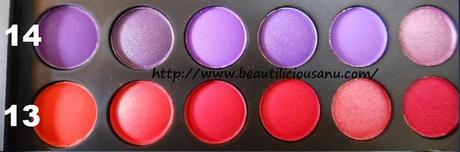 BH Cosmetics 120 Color Eyeshadow Palette ~ 2nd Edition : Swatches BH Cosmetics 120 Color Eyeshadow Palette ~ 2nd Edition : Swatches