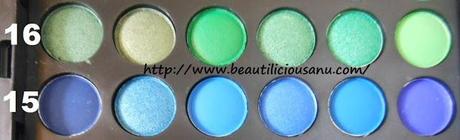 BH Cosmetics 120 Color Eyeshadow Palette ~ 2nd Edition : Swatches BH Cosmetics 120 Color Eyeshadow Palette ~ 2nd Edition : Swatches