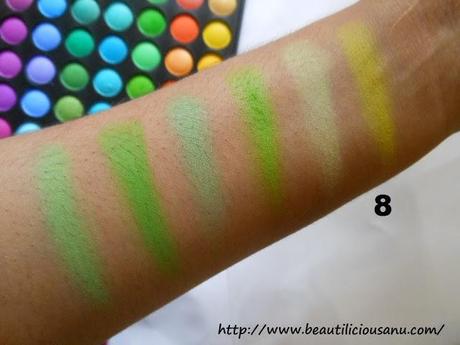 BH Cosmetics 120 Color Eyeshadow Palette ~ 2nd Edition : Swatches BH Cosmetics 120 Color Eyeshadow Palette ~ 2nd Edition : Swatches