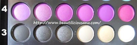 BH Cosmetics 120 Color Eyeshadow Palette ~ 2nd Edition : Swatches BH Cosmetics 120 Color Eyeshadow Palette ~ 2nd Edition : Swatches