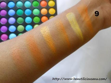 BH Cosmetics 120 Color Eyeshadow Palette ~ 2nd Edition : Swatches BH Cosmetics 120 Color Eyeshadow Palette ~ 2nd Edition : Swatches