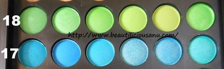 BH Cosmetics 120 Color Eyeshadow Palette ~ 2nd Edition : Swatches BH Cosmetics 120 Color Eyeshadow Palette ~ 2nd Edition : Swatches