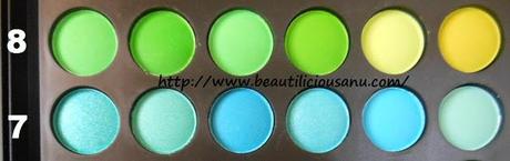 BH Cosmetics 120 Color Eyeshadow Palette ~ 2nd Edition : Swatches BH Cosmetics 120 Color Eyeshadow Palette ~ 2nd Edition : Swatches
