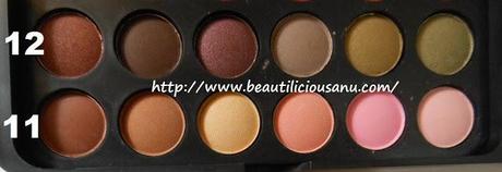 BH Cosmetics 120 Color Eyeshadow Palette ~ 2nd Edition : Swatches BH Cosmetics 120 Color Eyeshadow Palette ~ 2nd Edition : Swatches