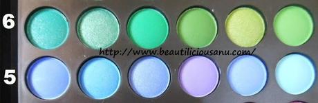 BH Cosmetics 120 Color Eyeshadow Palette ~ 2nd Edition : Swatches BH Cosmetics 120 Color Eyeshadow Palette ~ 2nd Edition : Swatches