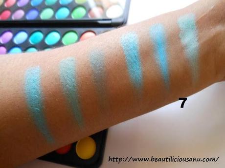 BH Cosmetics 120 Color Eyeshadow Palette ~ 2nd Edition : Swatches BH Cosmetics 120 Color Eyeshadow Palette ~ 2nd Edition : Swatches