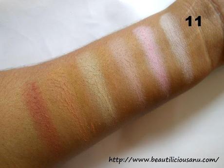 BH Cosmetics 120 Color Eyeshadow Palette ~ 2nd Edition : Swatches BH Cosmetics 120 Color Eyeshadow Palette ~ 2nd Edition : Swatches