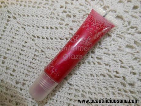 Lipstick Challenge Day 5 : Sleek MakeUp Shimmer Glaze Lipgloss 764 Cherub