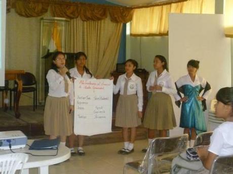 participants conduct a replica workshop.