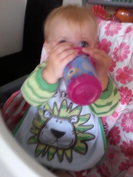 Drinking on her own…. 2013-08-14 16.27.27