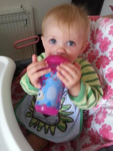 Drinking on her own…. 2013-08-14 16.27.23