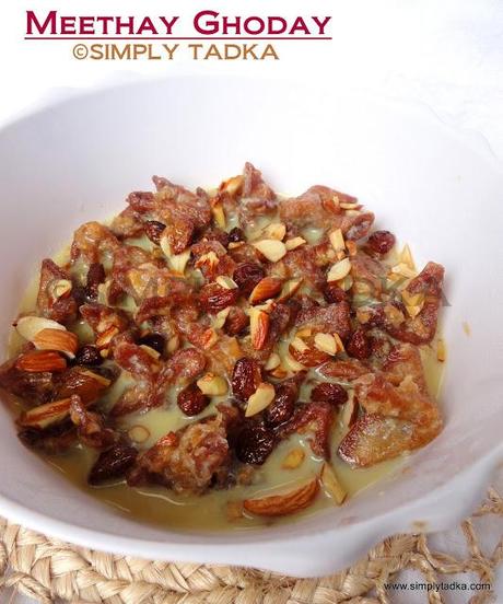 Meethay Ghoday- Hyderbadi Cuisine Meethay Ghoday- Hyderbadi Cuisine