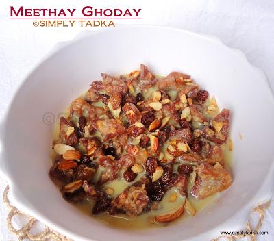 Meethay Ghoday- Hyderbadi Cuisine Meethay Ghoday- Hyderbadi Cuisine