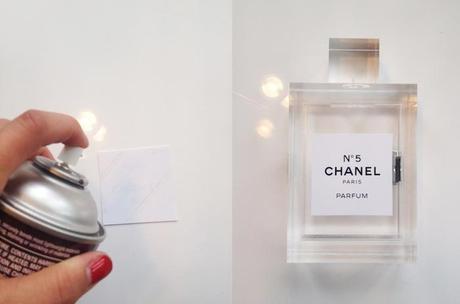 DIY Perfume Clutch chanel5