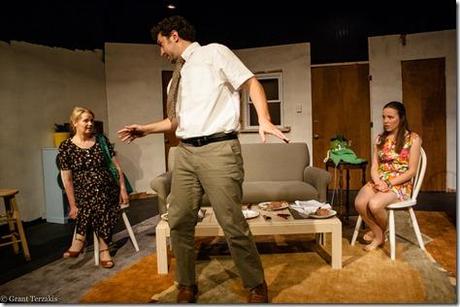 Shawna Tucker, Guy Wicke and jasmine ryan star in Black Fox Theatre's Review: The Nerd (Black Fox Theatre)