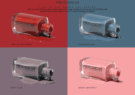 Rococo 'Lady of the Manor' Polish Collection for Autumn 2013!