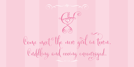 New Cantoni Hand Lettered Font to go live soon! Cantoni-Baby2