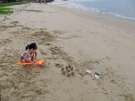 Beautiful beach and family fun @ SAF Changi Seaview Resort