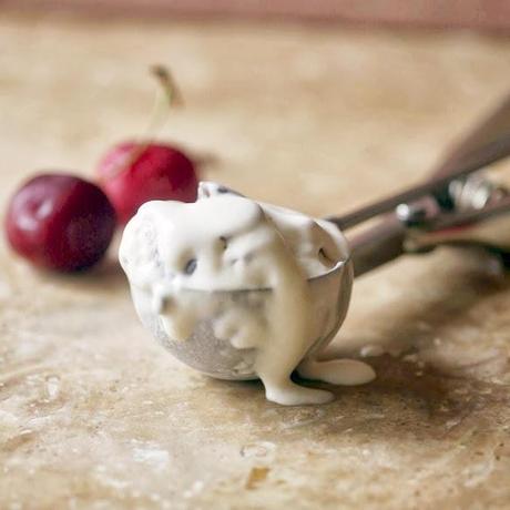 Chocolate Cherry Ice Cream for #IceCreamWeek photo
