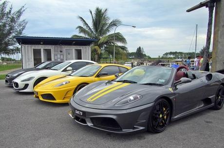 Fancy cars come to Miri