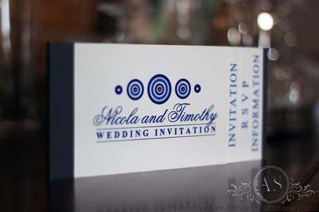 Bari bespoke booklet wedding invitation