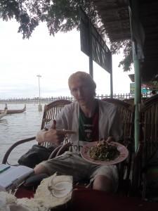 Friday’s Featured Food: Tea Leaf Salad in Amarapura, Myanmar (Lahpet Thohk) tea leaf salad in myanmar