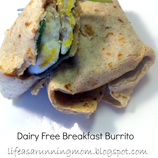 #dairyfree Breakfast Burrito