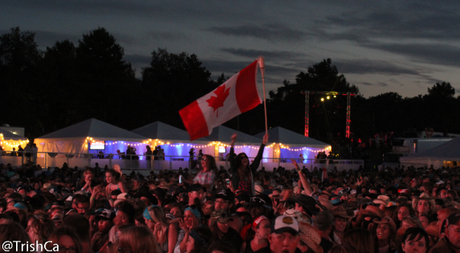 The Boots and Hearts 2013 Crowd - Oh Canada! [credit: Trish Cassling]