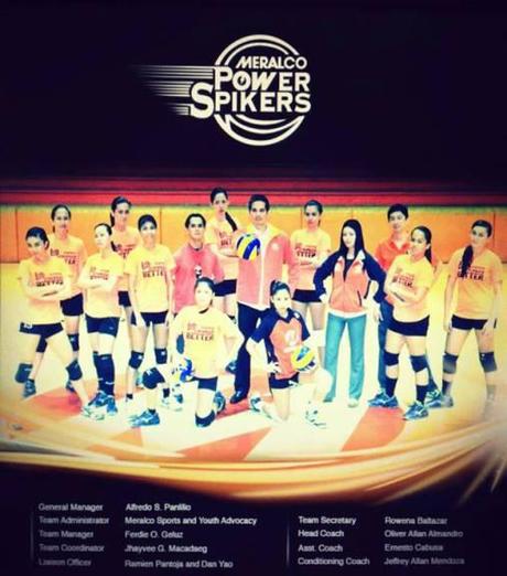 Shakey’s V-League Open Conference Official Team Line Up Meralco Power Spikers
