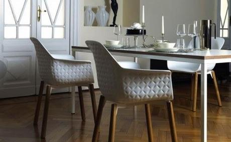 quilted dining room chairs