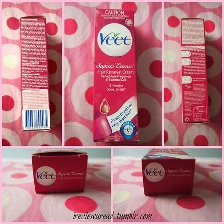 Veet - Velvet Rose Fragrance and Essential oils Hair Removal Cream review